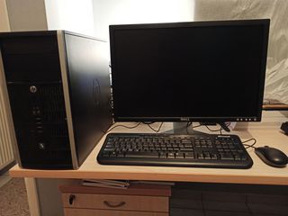 HP PC (full setup) For office work and casual computing(για δουλειές γραφείου και καθημερινή χρήση).