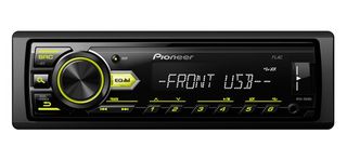 Pioneer MVH-09UBG Car stereo with RDS tuner, USB and Aux-In. (Single DIN) (Russian Model) | Pancarshop