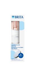 Brita Vital peach 2-disc filter bottle-thumb-1