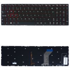 Πληκτρολόγιο laptop IBM-Lenovo IdeaPad Y700-15-ISK UK BLACK With Backlight (Κωδ.40541UKNOFRAMEBACKLIT)
