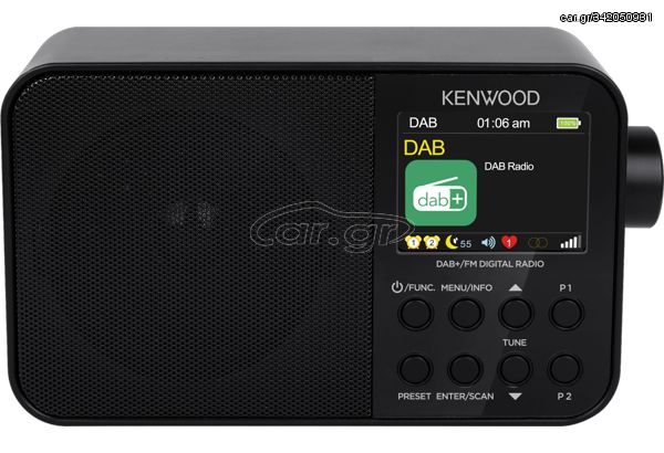 KENWOOD PORTABLE DAB/BT BLACK CR-M30DAB-B