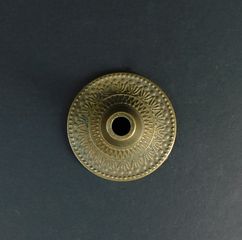 Ροζέτα οροφής ανάγλυφη μπρούντζινη, vintage.