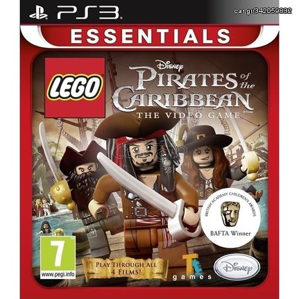 Lego Pirates Of The Caribbean The Video Game Essentials - PS3 Used Game