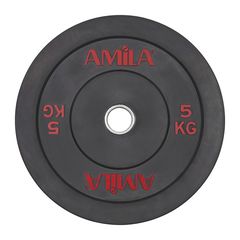 Επαγγελματικός Δίσκος AMILA Black R Bumper 50mm 5Kg 84600