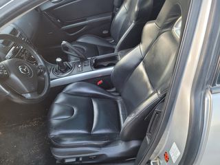 MAZDA RX-8 2006 ΣΑΛΟΝΙ ΚΟΜΠΛΕ ΜΑΥΡΟ ΔΕΡΜΑΤΙΝΟ ΗΛΕΚΤΡΙΚΟ ΚΑΘΙΣΜΑ ΟΔΗΓΟΥ