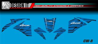 YAMAHA 660 XTX-R ΑΥΤΟΚΟΛΛΗΤΑ ΣΕΤ GEN1 - CBW R & X - ΓΙΑ ΜΠΛΕ ΠΛΑΣΤΙΚΑ-thumb-7
