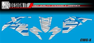 YAMAHA 660 XTX-R ΑΥΤΟΚΟΛΛΗΤΑ ΣΕΤ GEN1 - CBW R & X - ΓΙΑ ΜΠΛΕ ΠΛΑΣΤΙΚΑ-thumb-10