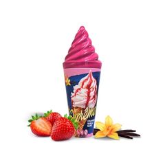 Vape Maker Flavorshot Strawberry Vanilla E-Cone 15/100ml