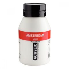 Talens amsterdam ακρυλικό χρώμα 105 titanium white 1000ml