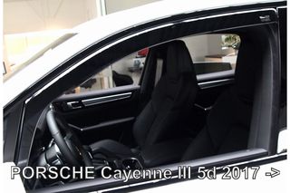 PORSCHE CAYENNE 5D 2017+  ΖΕΥΓΑΡΙ ΑΝΕΜΟΘΡΑΥΣΤΕΣ ΑΠΟ ΕΥΚΑΜΠΤΟ ΦΙΜΕ ΠΛΑΣΤΙΚΟ HEKO - 2 ΤΕΜ.