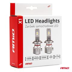 ΛΑΜΠΕΣ LED H3 10-16V 40W 6.500K 4400lm  (ΨΥΚΤΡΑ) X1 AMIO - 2ΤΕΜ.-thumb-5