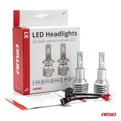 ΛΑΜΠΕΣ LED H3 10-16V 40W 6.500K 4400lm  (ΨΥΚΤΡΑ) X1 AMIO - 2ΤΕΜ.-thumb-6