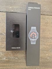 Samsung S23FE graphite 8/128GB & Galaxy watch 5 Pro