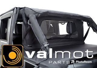 JEEP WRANGLER JK ΑΝΕΜΟΘΡΑΥΣΤΗΣ,ΚΟΥΚΟΥΛΑ,SOFT TOP ,*VALMOT PREMIUM PARTS*