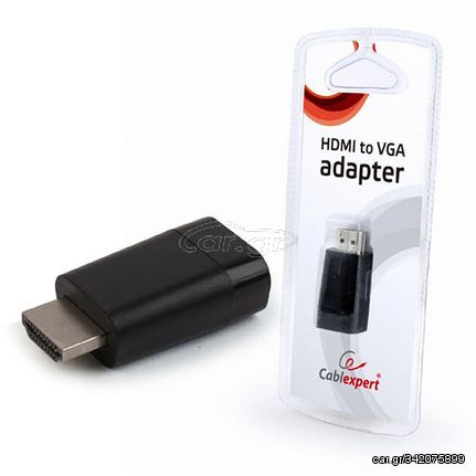 CABLEXPERT HDMI TO VGA ADAPTER SINGLE PORT RETAIL PACK