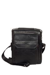 Ανδρική τσάντα ώμου μαύρη  - DJ1020/KJ3084-2