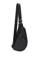 Ανδρική τσάντα ώμου/χιαστή μαύρη  - KJ86728