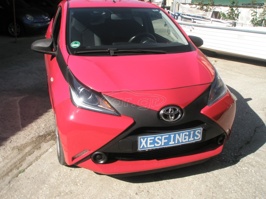 Toyota Aygo (X) '17 1,0cc 5Θ.ΜΕ ΓΡΑΜΜΑΤΙΤΑ Ο% ΠΡΟΚ/ΛΗ. ΤΗΛ.6994323554