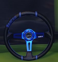 Τιμόνι sparco drifting  blue/black Καινούργιο