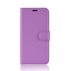 Θήκη, Xiaomi Redmi Note 13 Pro 5g / Poco X6 5g Wallet Case Με Βάση Στήριξης, Υποδοχές Καρτών Και Μαγνητικό Κούμπωμα Flip Wallet, μωβ