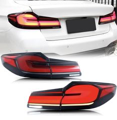 ΦΑΝΑΡΙΑ ΠΙΣΩ Full LED Taillights BMW 5 Series G30 Sedan (2017-2019) LCI Design with Dynamic Sequential Turning Lights