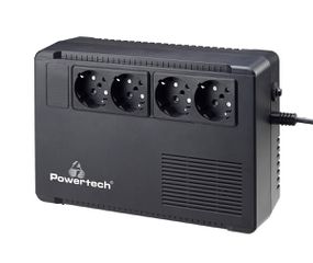 POWERTECH UPS Line Interactive PT-950C, 950VA/570W, 4x schuko
