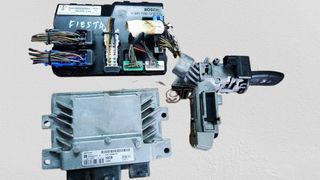 ΣΕΤ ΕΓΚΕΦΑΛΟΣ/ΠΛΑΚΕΤΑ/ΙΜΟΜΠΙΛΑΙΖΕΡ/ΚΛΕΙΔΑΡΙΑ FORD FIESTA '08-'13   S180047012B - 8V5115K600CH