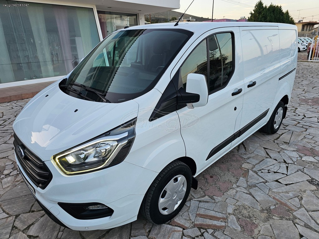 Ford Transit Custom '19 navi kamera 2 πλαινες πορτες