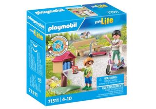 PLAYMOBIL MY LIFE-Υπαίθρια ανταλλακτική βιβλιοθήκη #71511