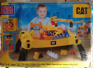 τουβλακια CAT Mega Bloks CAT - Activity table-thumb-2