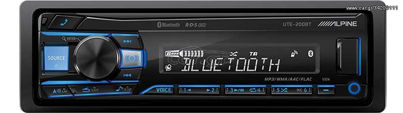 Alpine UTE-200BT ραδιο USB BLUETOOTH