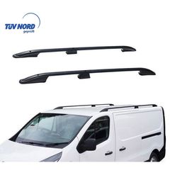 ΜΠΑΡΕΣ ΟΡΟΦΗΣ ΓΙΑ OPEL VIVARO 2014+ /RENAULT TRAFIC 2014+ ΠΑΡΑΛΛΗΛΕΣ ΑΛΟΥΜΙΝΙΟΥ L2 ΜΑΥΡΕΣ