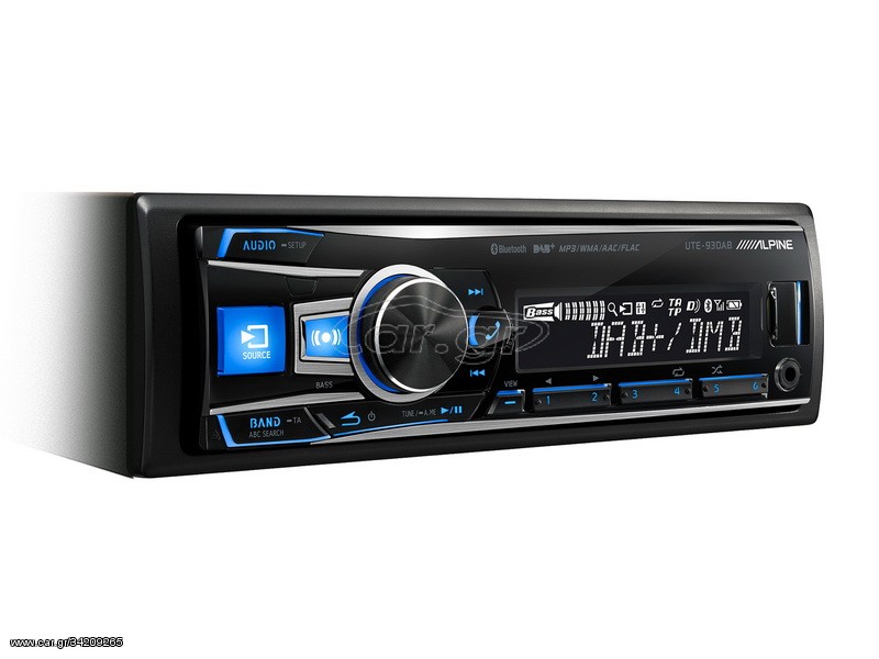 Alpine UTE-93DAB DIGITAL MEDIA/DAB RECEIVER WITH ADVANCED BLUETOOTH