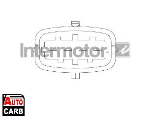 Μετρητής Μάζας Αέρα (MAF) STANDARD 19694 για SAAB 900 1993-1999, SAAB 9-3 1998-2003