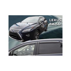 LEXUS RX 5D 2016+ ΣΕΤ ΑΝΕΜΟΘΡΑΥΣΤΕΣ ΑΥΤΟΚΙΝΗΤΟΥ ΑΠΟ ΕΥΚΑΜΠΤΟ ΦΙΜΕ ΠΛΑΣΤΙΚΟ HEKO - 4 ΤΕΜ