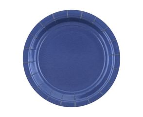 Πιάτα γλυκού Μπλε Σκούρο (20 τεμ)