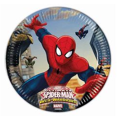 Πιάτα Spiderman (8 τεμ)