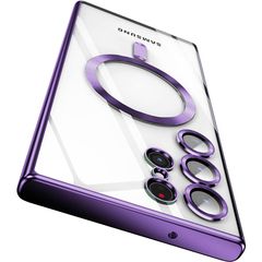 Θήκη Orso Magsafe Camera Protection Bare Look Purple Samsung Galaxy S24 Ultra