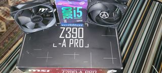i5 8600K + MSI Z390 -A PRO (+ Δυο fan NZXT , ARCTIC δώρο)