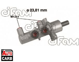 Αντλία Φρένων CIFAM 202567 για CHEVROLET ASTRA 1998-2011, OPEL ZAFIRA 1999-2005, VAUXHALL ASTRA 1998-2005