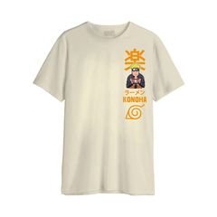 Cotton Division Oversize T-shirt Naruto Konoha Ramen Ανδρικό - MENASHITS043