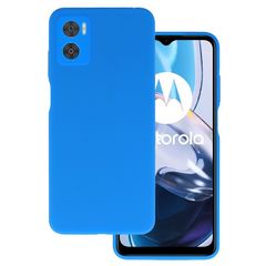 Θήκη Silicone Lite Case Motorola Moto E22 Blue