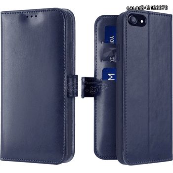 Θήκη, Xiaomi Redmi Note 13 5G Wallet Case Με Βάση Στήριξης, Υποδοχές Καρτών Και Μαγνητικό Κούμπωμα Flip Wallet, Μπλε