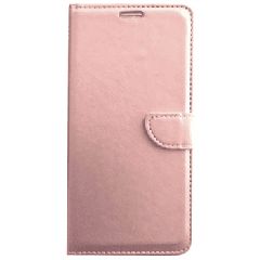 Θήκη, Xiaomi Redmi Note 13 5G Wallet Case Με Βάση Στήριξης, Υποδοχές Καρτών Και Μαγνητικό Κούμπωμα Flip Wallet, Ροζ χρυσό