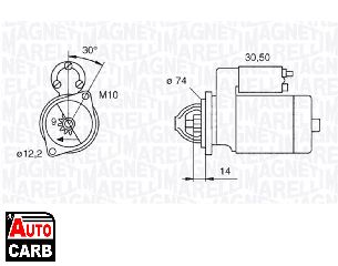 Μίζα MAGNETI MARELLI 063280055010 για TOYOTA YARIS 1999-2005