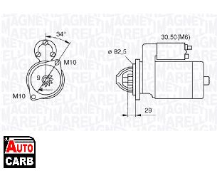 Μίζα MAGNETI MARELLI 063521074030 για DAEWOO KORANDO 1998-, DAEWOO MUSSO 1998-, MERCEDES-BENZ C-CLASS 1993-2001