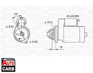 Μίζα MAGNETI MARELLI 063521082170 για MERCEDES-BENZ A-CLASS 2004-2012, MERCEDES-BENZ B-CLASS 2005-2011, MERCEDES-BENZ VANEO 2002-2005