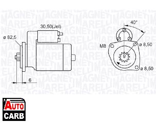 Μίζα MAGNETI MARELLI 063521210300 για SEAT AROSA 1997-2004, SEAT CORDOBA 2002-2009, SEAT IBIZA 2002-2009