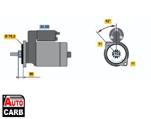 Μίζα BOSCH 0986014810090