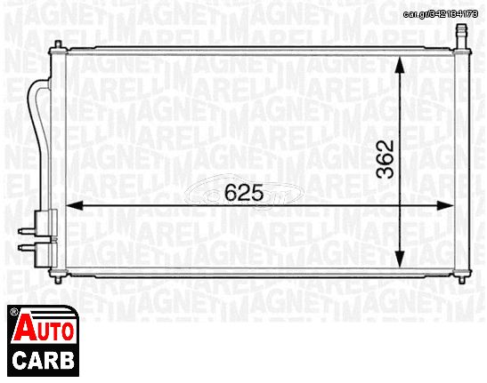 Ψυγείο A/C MAGNETI MARELLI 350203228000 για FORD FOCUS 1998-2009